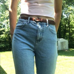 Pacsun High Rise Light Wash Mom Jeans